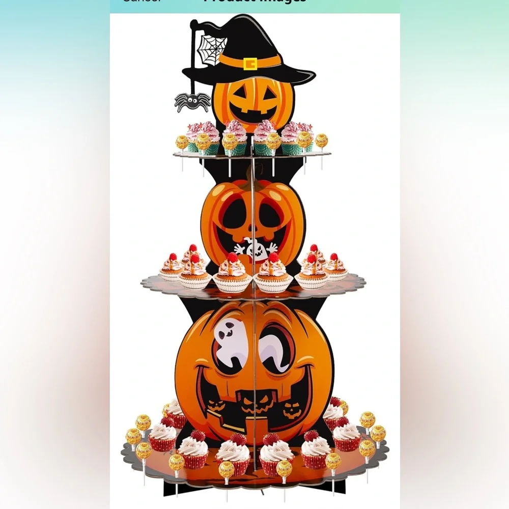 Spooky Skeleton Cake Toppers - Multicolor